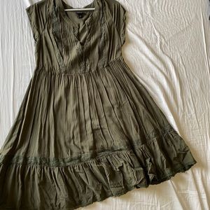 Forest Green Torrid Dress, Size 1